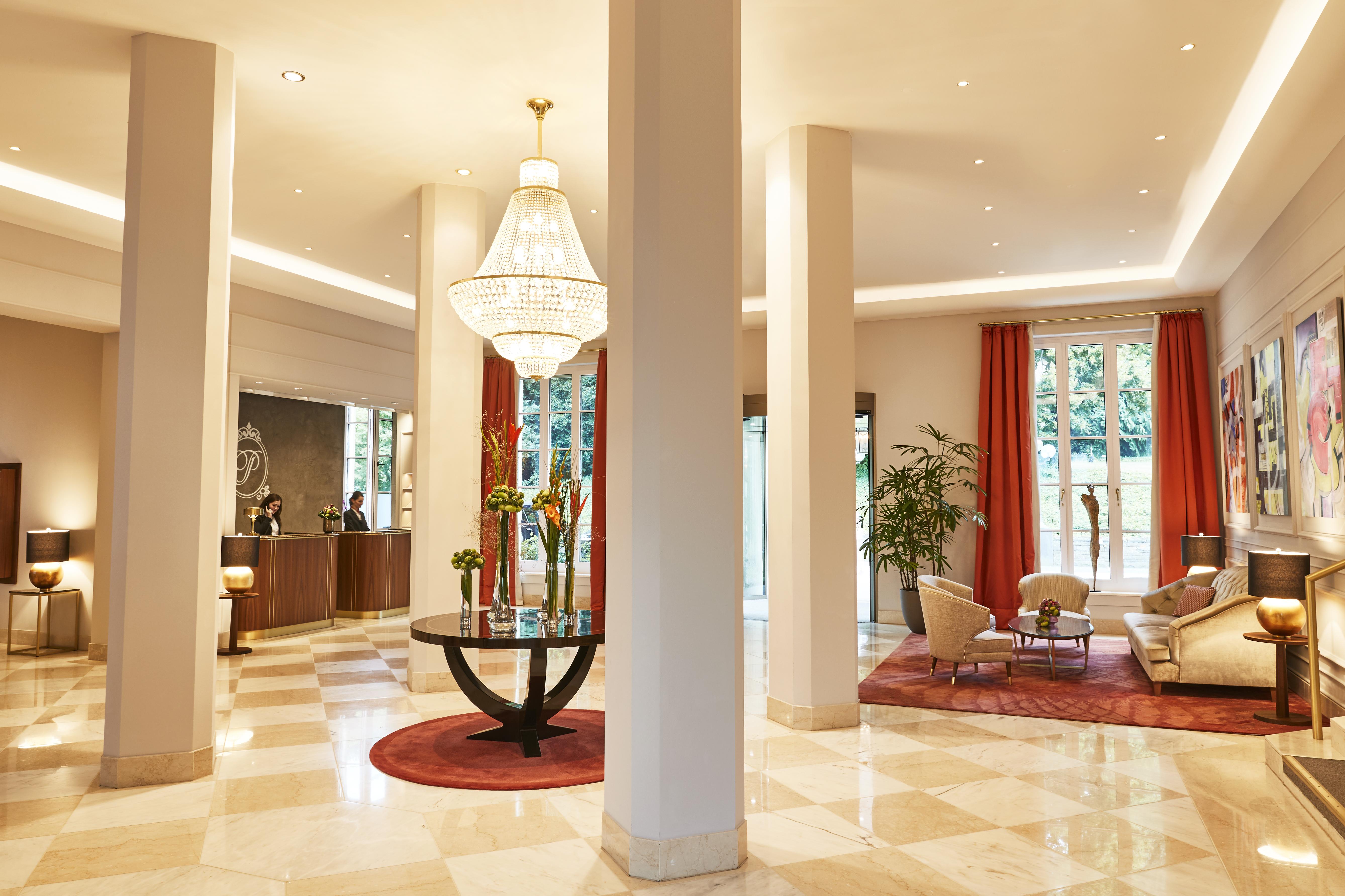 Steigenberger Icon Grandhotel & Spa Petersberg Koenigswinter Exterior photo The lobby
